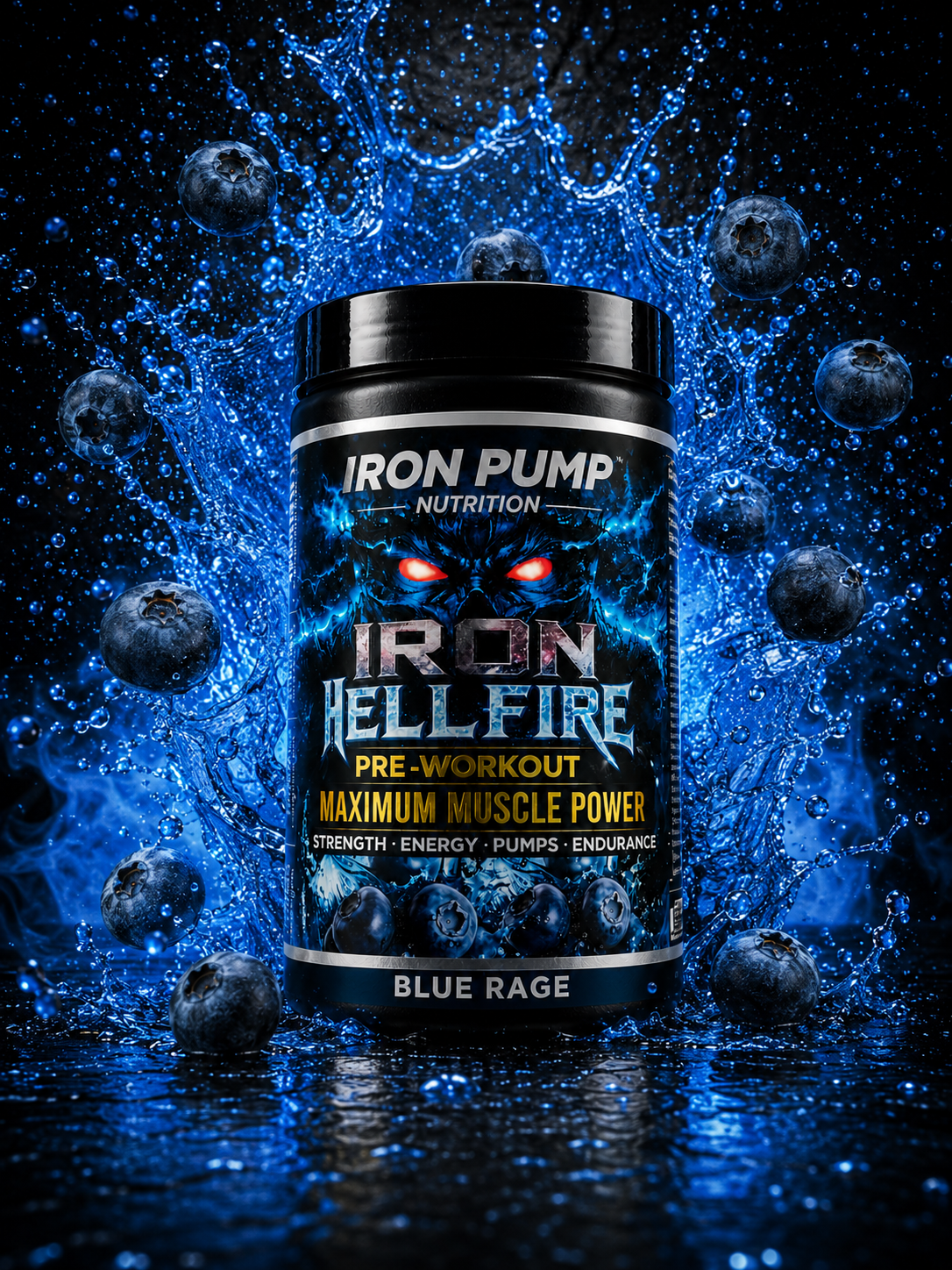 Iron Hellfire Blue Rage